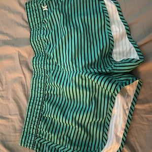 Hurley xl teal and black shorts